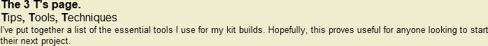 tools